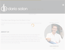 Tablet Screenshot of dariosalon.com